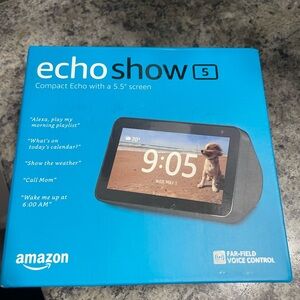 Amazon Echo Show 5 with Alexa - Black